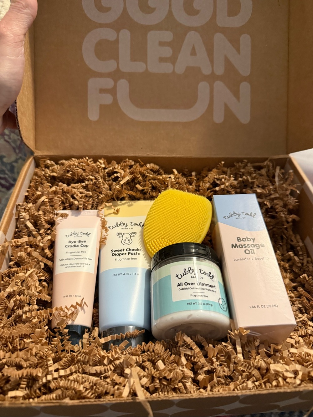 Tubby Todd Gift Set - Yellow